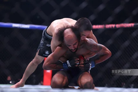 UFC Fight Night Baku: Nazim Sadıxov məğlub olub - YENİLƏNİB-3