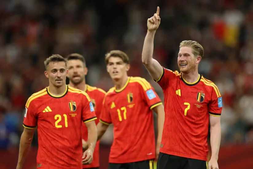 Belgium beat New Zealand 5-1 to advance to World Cup knockout stage