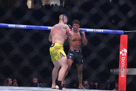 UFC Fight Night Baku: Türkiyə təmsilçisi Abdul Rahman Yahyaev nokautla qələbə qazanıb - YENİLƏNİB-5