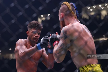 UFC Fight Night Baku: Türkiyə təmsilçisi Abdul Rahman Yahyaev nokautla qələbə qazanıb - YENİLƏNİB-5