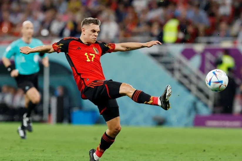 Leandro Trossard Yeni Zelandiya -  Belçika matçının ən yaxşı fubolçusu adına layiq görülüb