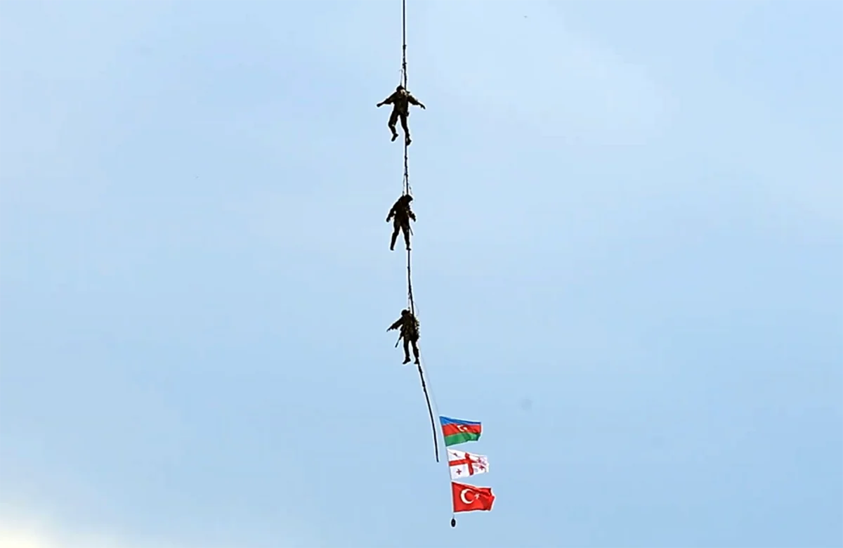 Azərbaycan, Gürcüstan və Türkiyə XTQ-lərin birgə təlimi başa çatıb
