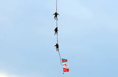 Azərbaycan, Gürcüstan və Türkiyə XTQ-lərin birgə təlimi başa çatıb