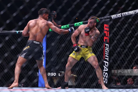 UFC Fight Night Baku: Türkiyə təmsilçisi Abdul Rahman Yahyaev nokautla qələbə qazanıb - YENİLƏNİB-5