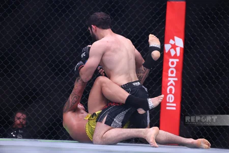 UFC Fight Night Baku: Nazim Sadıxov məğlub olub - YENİLƏNİB-3