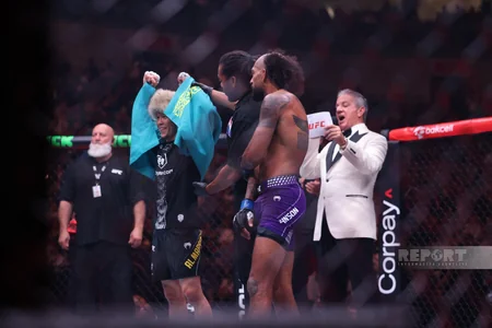 UFC Fight Night Baku: Nazim Sadıxov məğlub olub - YENİLƏNİB-3