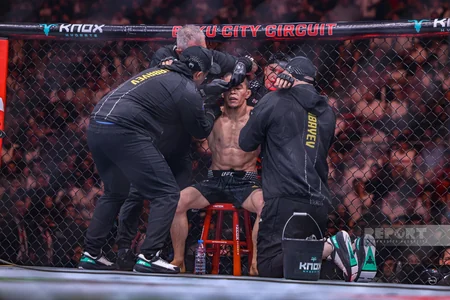 Bakıda tarixi UFC gecəsi: Fiziyevdən möhtəşəm qələbə - FOTOREPORTAJ