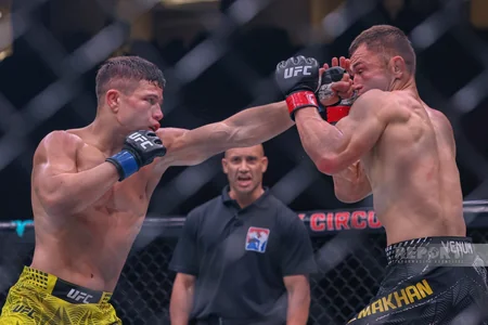 Bakıda tarixi UFC gecəsi: Fiziyevdən möhtəşəm qələbə - FOTOREPORTAJ