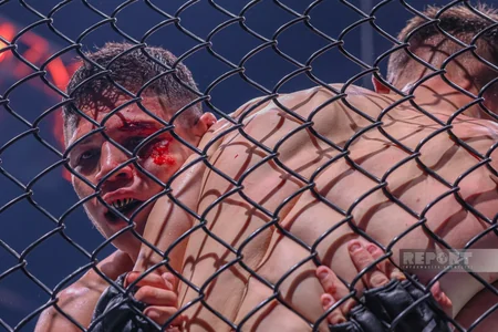 Bakıda tarixi UFC gecəsi: Fiziyevdən möhtəşəm qələbə - FOTOREPORTAJ
