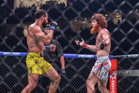 Bakıda tarixi UFC gecəsi: Fiziyevdən möhtəşəm qələbə - FOTOREPORTAJ
