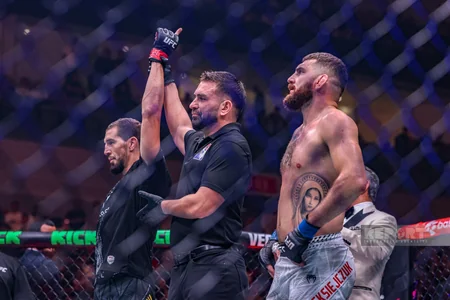 Bakıda tarixi UFC gecəsi: Fiziyevdən möhtəşəm qələbə - FOTOREPORTAJ