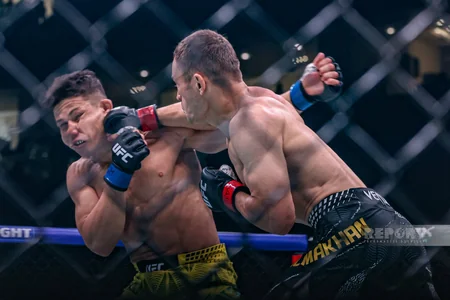 Bakıda tarixi UFC gecəsi: Fiziyevdən möhtəşəm qələbə - FOTOREPORTAJ