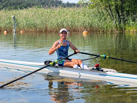 Nurlan Paşayev Amber Oars beynəlxalq turnirində qızıl medal qazanıb