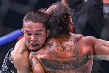 Bakıda tarixi UFC gecəsi: Fiziyevdən möhtəşəm qələbə - FOTOREPORTAJ