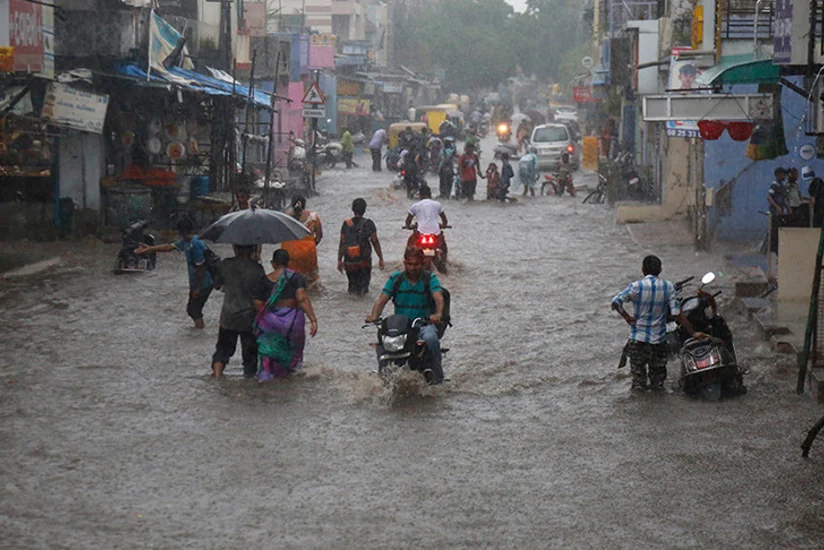 Over 22,000 affected by heavy rains in India