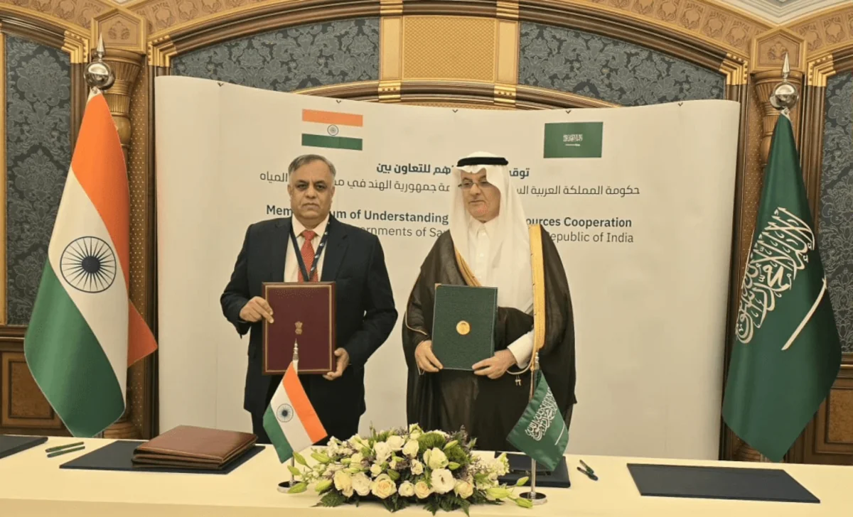 India, Saudi Arabia sign water resources cooperation memorandum