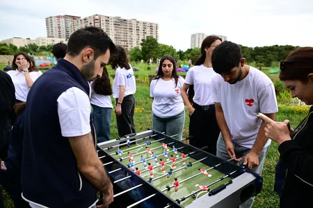Leyla Aliyeva and Alena Aliyeva attend Charity Festival
