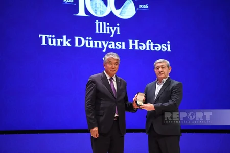 Bir qrup alim Birinci Türkoloji Qurultayın 100 illiyi (1926–2026) xatirə nişanı ilə təltif edilib