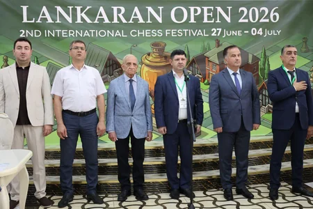 Lankaran Open 2026 Beynəlxalq Şahmat Festivalına start verilib