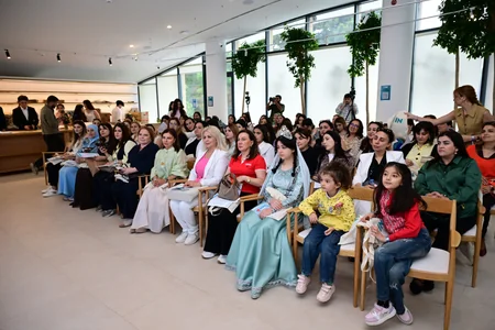 Leyla Aliyeva and Alena Aliyeva attend Charity Festival