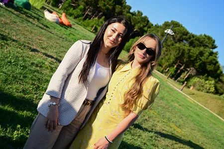 Leyla Aliyeva and Alena Aliyeva attend Charity Festival