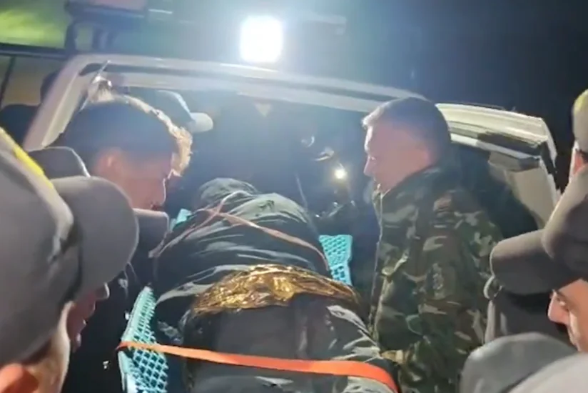 Спасен альпинист, сорвавшийся со скалы в горах Большого Кавказа