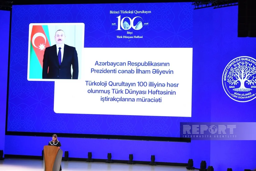 President Ilham Aliyev addresses participants of Turkic World Week