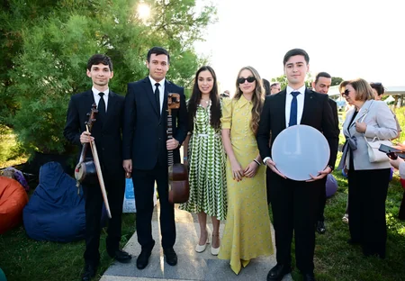 Leyla Aliyeva and Alena Aliyeva attend Charity Festival