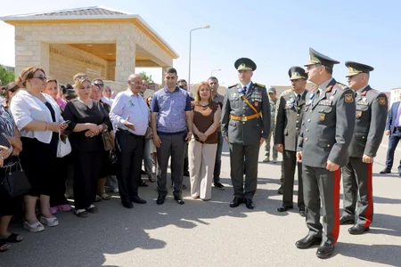 Naxçıvan Hərbi Kollecinin ilk məzun buraxılış mərasimi keçirilib