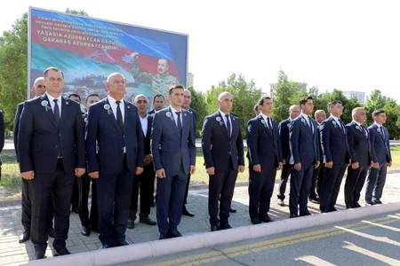 Naxçıvan Hərbi Kollecinin ilk məzun buraxılış mərasimi keçirilib