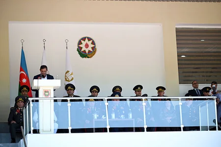 Bakı Hərbi Kolleci və Hərbi Tibb Fakültəsinin buraxılış mərasimi keçirilib