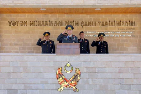 Naxçıvan Hərbi Kollecinin ilk məzun buraxılış mərasimi keçirilib