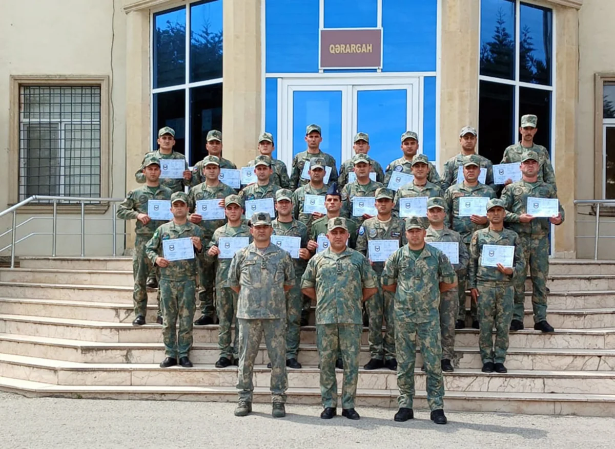 Graduation ceremony held for Heavy Machine Gun Crew Training Course