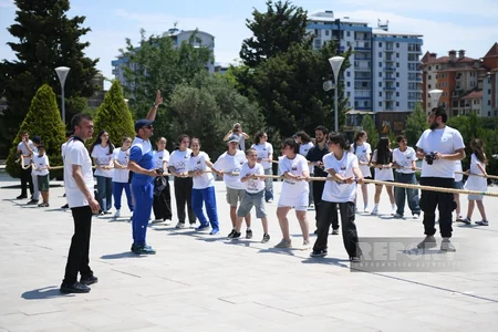 Bakıda MOK-un təşkilatçılığı ilə Olimpiya Gününə həsr olunmuş tədbir keçirilib