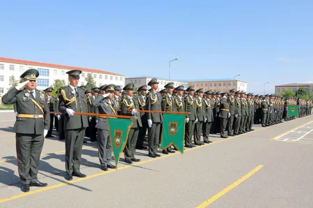 Naxçıvan Hərbi Kollecinin ilk məzun buraxılış mərasimi keçirilib