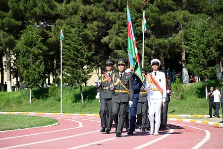 Bakı Hərbi Kolleci və Hərbi Tibb Fakültəsinin buraxılış mərasimi keçirilib