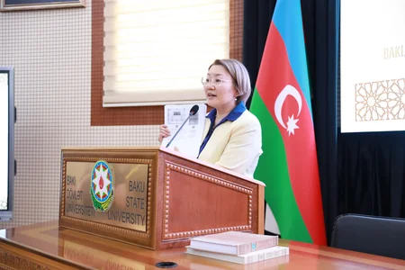 BDU-da Birinci Türkoloji Qurultaya həsr olunmuş kitabların təqdimatı keçirilib