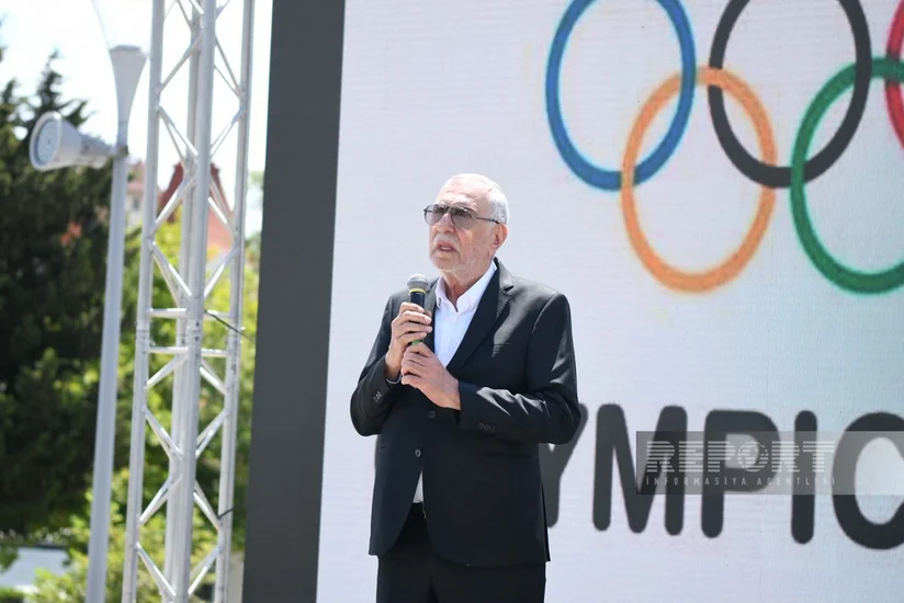 Bakıda MOK-un təşkilatçılığı ilə Olimpiya Gününə həsr olunmuş tədbir keçirilib