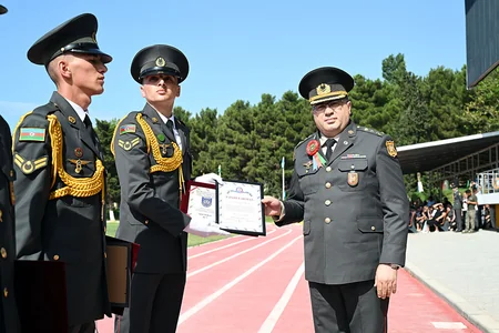 Bakı Hərbi Kolleci və Hərbi Tibb Fakültəsinin buraxılış mərasimi keçirilib