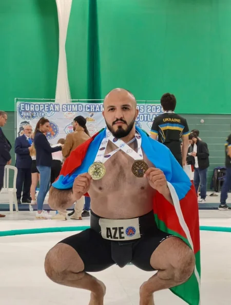 Azərbaycan sumoçuları Avropa çempionatında dörd medal qazanıblar