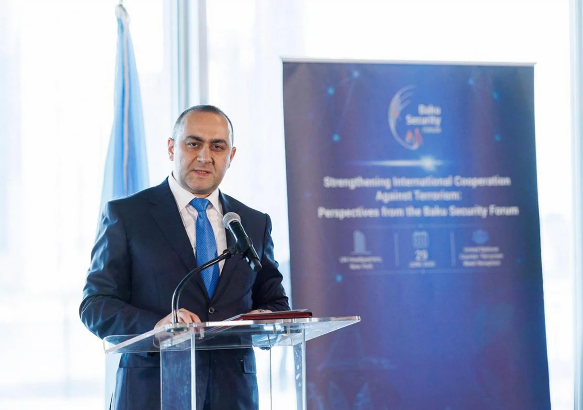 Baku Security Forum platform presented at UN headquarters