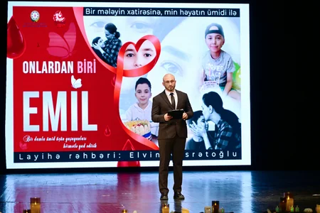 Leyla Əliyeva Onlardan biri: Emil adlı anım tədbirində iştirak edib