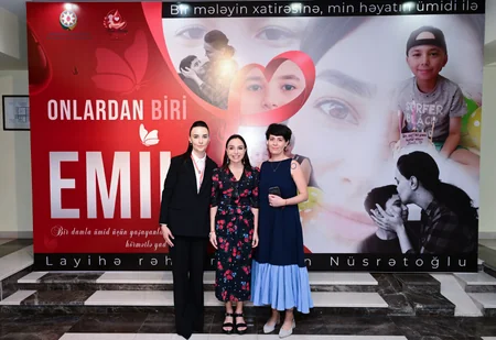 Leyla Əliyeva Onlardan biri: Emil adlı anım tədbirində iştirak edib