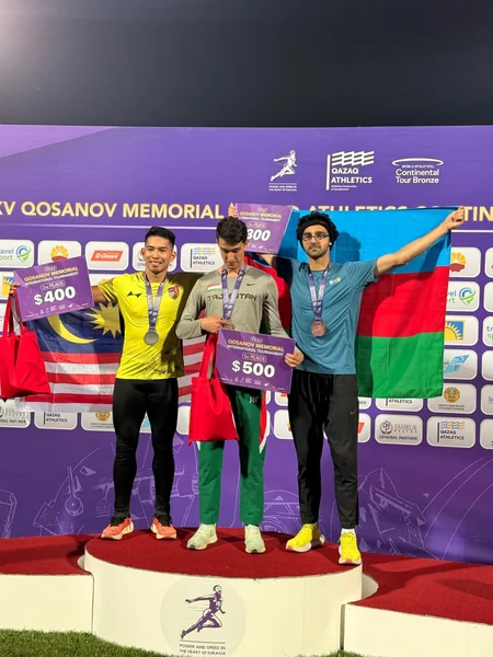 İlahə Quliyeva və Cabir Əliyev Qazaxıstanda keçirilən Memorialda medal qazanıblar