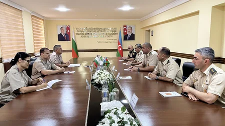 Azərbaycan və Bolqarıstan hərbi polis qurumları arasında müştərək təlim perspektivləri nəzərdən keçirilib