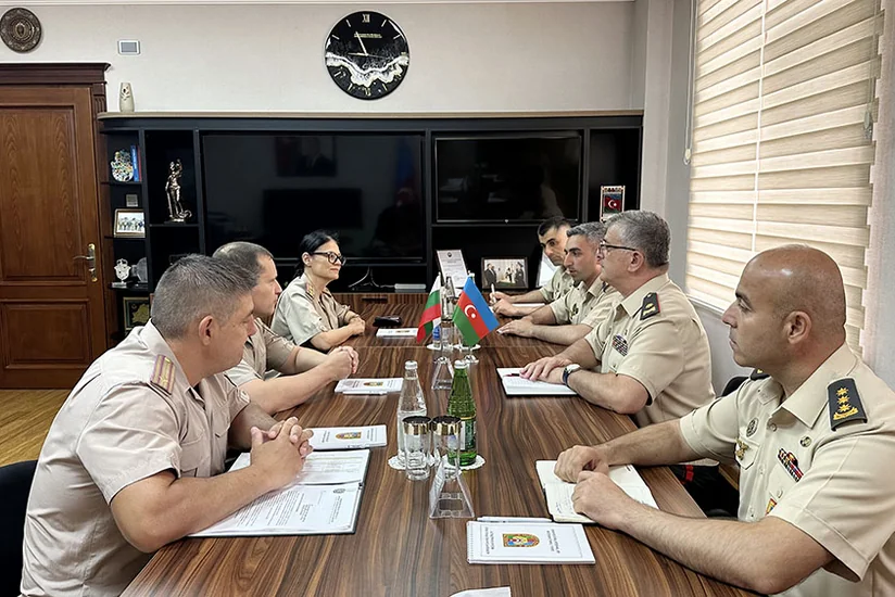 Azərbaycan və Bolqarıstan hərbi polis qurumları arasında müştərək təlim perspektivləri nəzərdən keçirilib