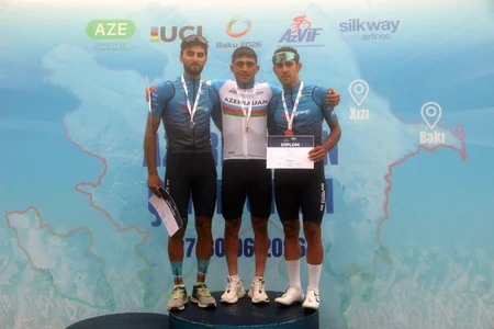 Şose velosipedi üzrə ölkə çempionatının qalibləri müəyyənləşib