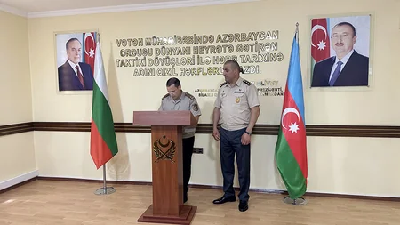 Azərbaycan və Bolqarıstan hərbi polis qurumları arasında müştərək təlim perspektivləri nəzərdən keçirilib