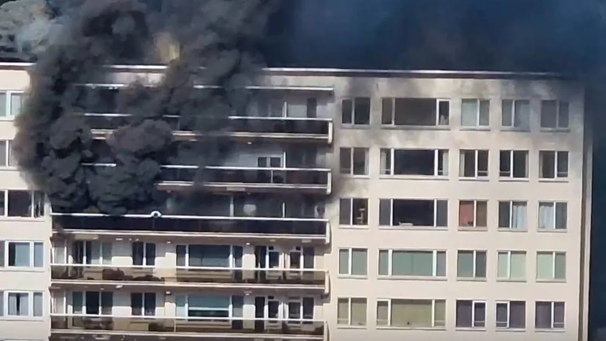 6 confirmed dead in apartment fire in Belgiums Antwerp