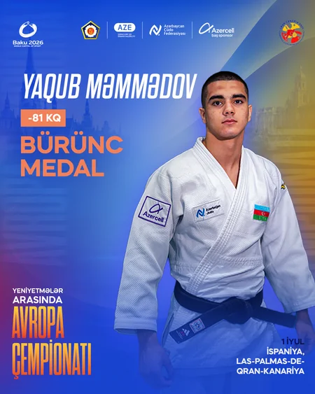 Azərbaycan millisi Avropa çempionatının fərdi yarışlarını 10 medalla başa vurub